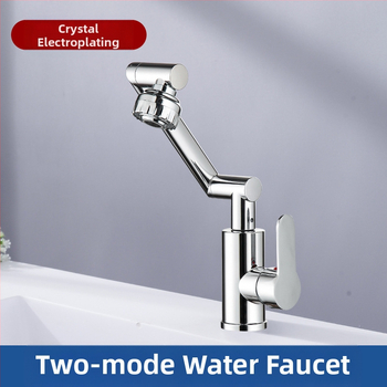 Luckcat mechaninis maišytuvo praustuvui, karštas/šaltos, nerūdijantis plienas, keramikinė kasetė, 360° sukimas