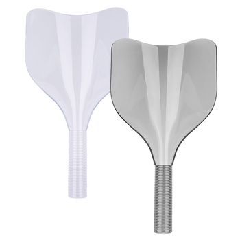 Прозрачен фризьорски щит за лице – защита при подстригване на челки, марка Charming hair, козметичен/фризьорски инструмент, нетно тегло 0.1 кг, за обикновени потребители