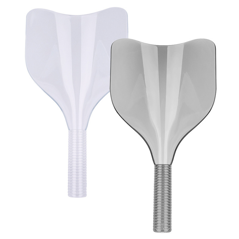 Прозрачен фризьорски щит за лице – защита при подстригване на челки, марка Charming hair, козметичен/фризьорски инструмент, нетно тегло 0.1 кг, за обикновени потребители