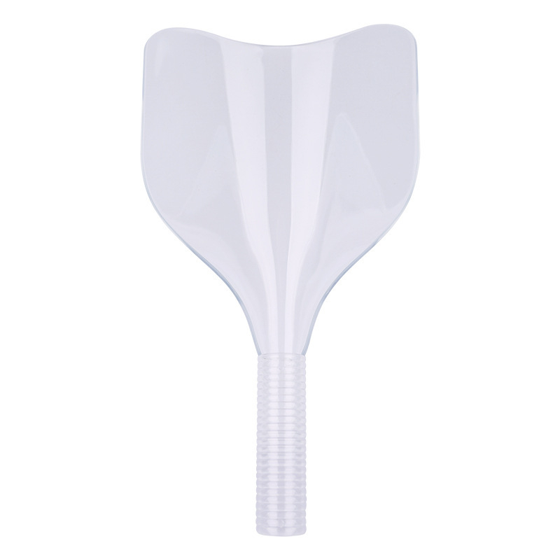 Прозрачен фризьорски щит за лице – защита при подстригване на челки, марка Charming hair, козметичен/фризьорски инструмент, нетно тегло 0.1 кг, за обикновени потребители