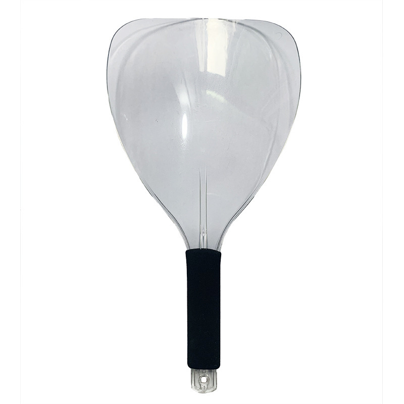 Прозрачен фризьорски щит за лице – защита при подстригване на челки, марка Charming hair, козметичен/фризьорски инструмент, нетно тегло 0.1 кг, за обикновени потребители