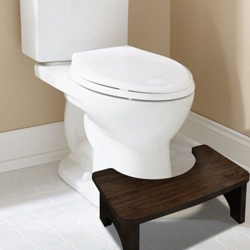 Bambuko tualeto suolas – ne sulankstomas, kojų pėdų suolas vonios kambariui, klozeto squat pad