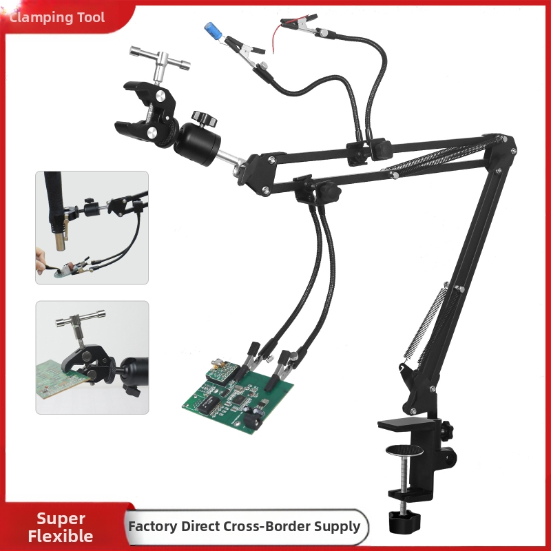 Фиксирана скоба за горещ въздух за ремонт на PCB (S2 стомана; ремонт на печатни платки; телекомуникационна поддръжка)