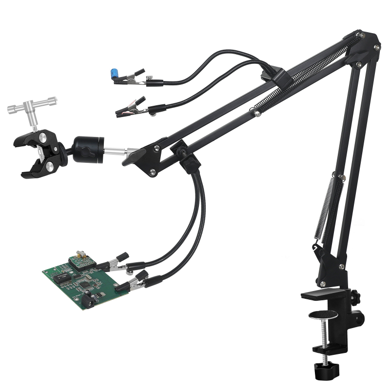 Фиксирана скоба за горещ въздух за ремонт на PCB (S2 стомана; ремонт на печатни платки; телекомуникационна поддръжка)