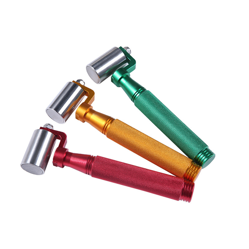 Валяк за тапети с алуминиева дръжка и барабан от неръждаема стомана за тапетни фуги