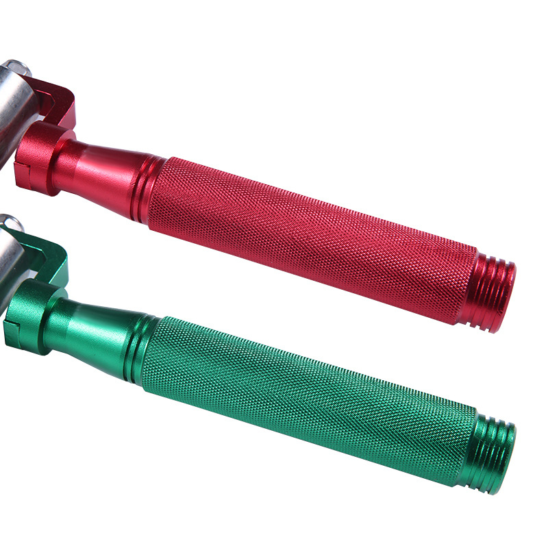 Валяк за тапети с алуминиева дръжка и барабан от неръждаема стомана за тапетни фуги