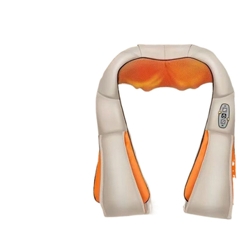 Trapecinių raumenų masažuoklis kaklui, pečiams ir nugarai – šilumos kompresas, minkymas, su viena galva, įkraunamas, belaidis nuotolinio valdymo pultas