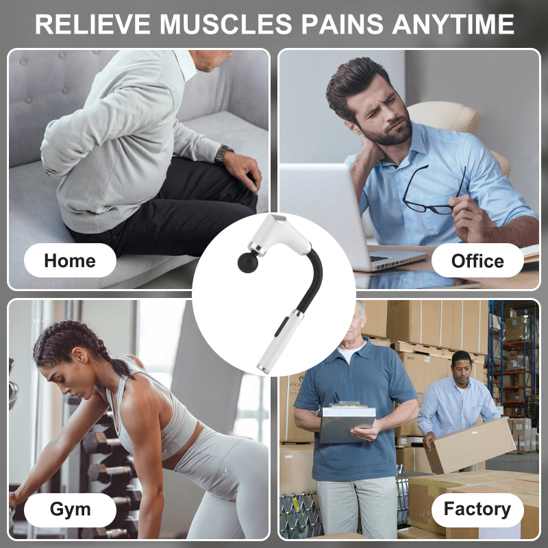 Fasijos masažo purkštuvė – keturios galvutės, šepetėlių variklis, daugiaapakopė reguliavimas, 5+ greičiai, triukšmas < 36 dB