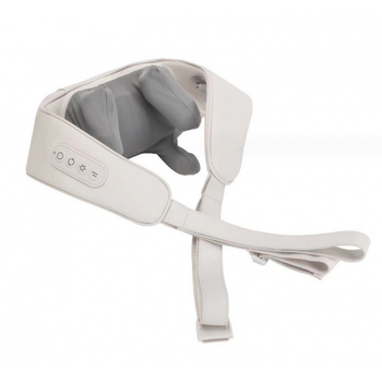 Pečių ir kaklo masažuoklis su 6 galvutėmis, KL-35, įkraunamas, 4 greičiai, laikmatis