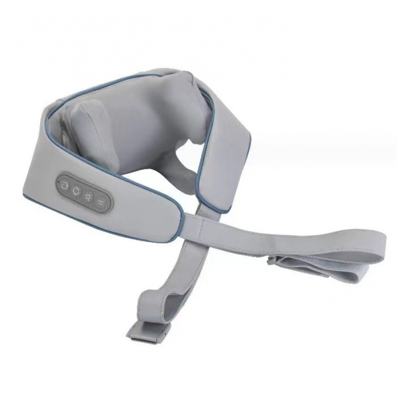 Pečių ir kaklo masažuoklis su 6 galvutėmis, KL-35, įkraunamas, 4 greičiai, laikmatis