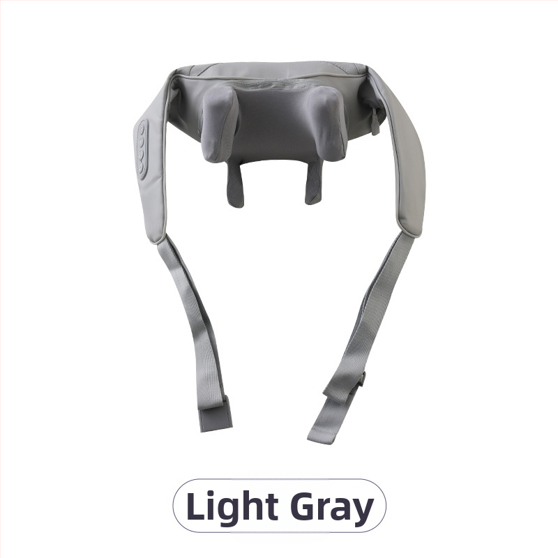 SL-Z9 įkraunamas kaklo ir pečių masažuoklis, 6 galvutėmis, šilumos kompresas, infraraudonųjų spindulių terapija ir laikmatis