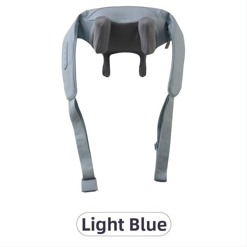 SL-Z9 įkraunamas kaklo ir pečių masažuoklis, 6 galvutėmis, šilumos kompresas, infraraudonųjų spindulių terapija ir laikmatis