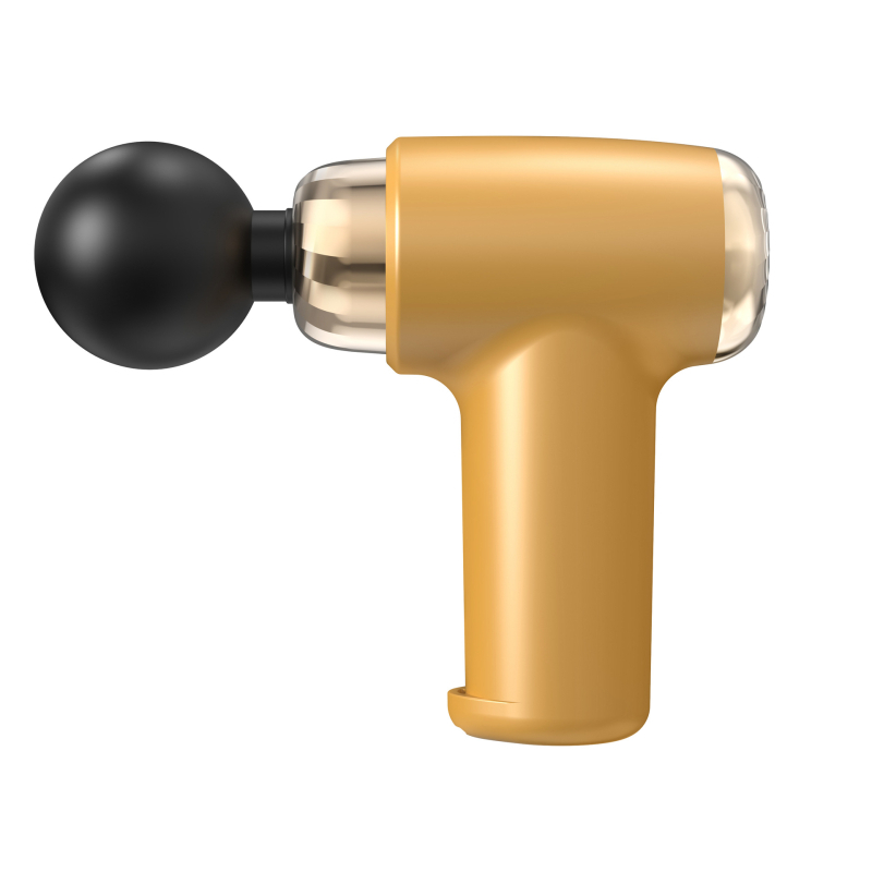 USB fascijos masažuoklis – raumenų atsipalaidavimui, 4 galvutės, šepetėlinis variklis, 3 greičiai su reguliavimu, triukšmas mažiau nei 36 dB, veikimo laikas 3–6 val