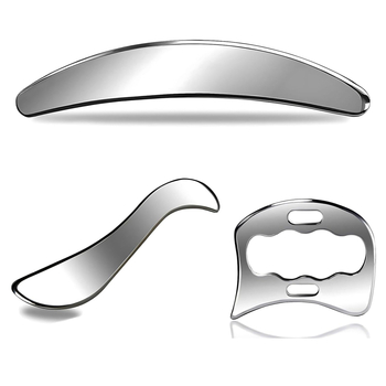 Čepeľ na masáž fascií, nerezová oceľ, značka JCP, pre fitness a liečebnú masáž