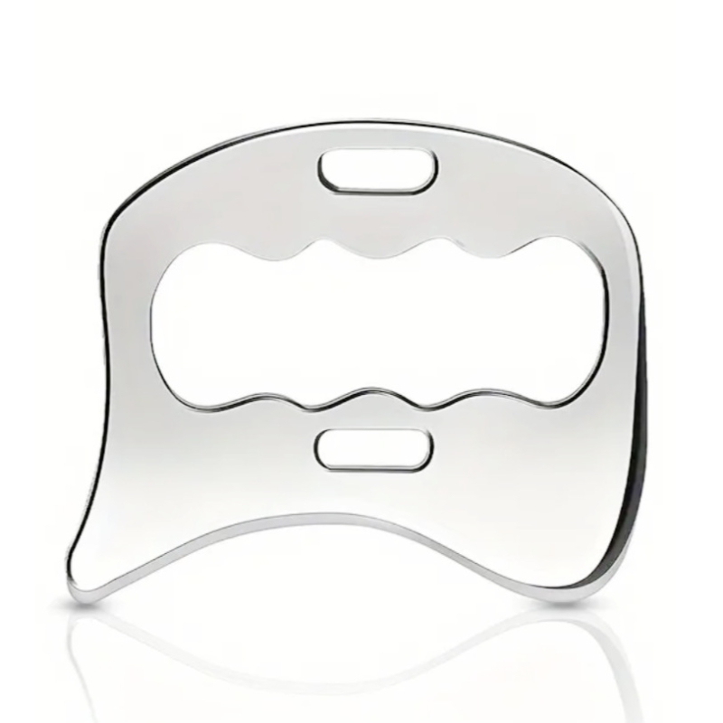 Čepeľ na masáž fascií, nerezová oceľ, značka JCP, pre fitness a liečebnú masáž