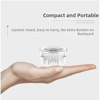 Smooth Hair XF-1 εφαρμοστής φαρμάκων στο τριχωτό της κεφαλής με τετράγωνο διαφανές οδηγό-χτένα – 38 g, έλεγχος λιπαρότητας, ήρεμος τριχωτός, κεφαλή μασάζ με εκχύλισμα ανάπτυξης μαλλιών