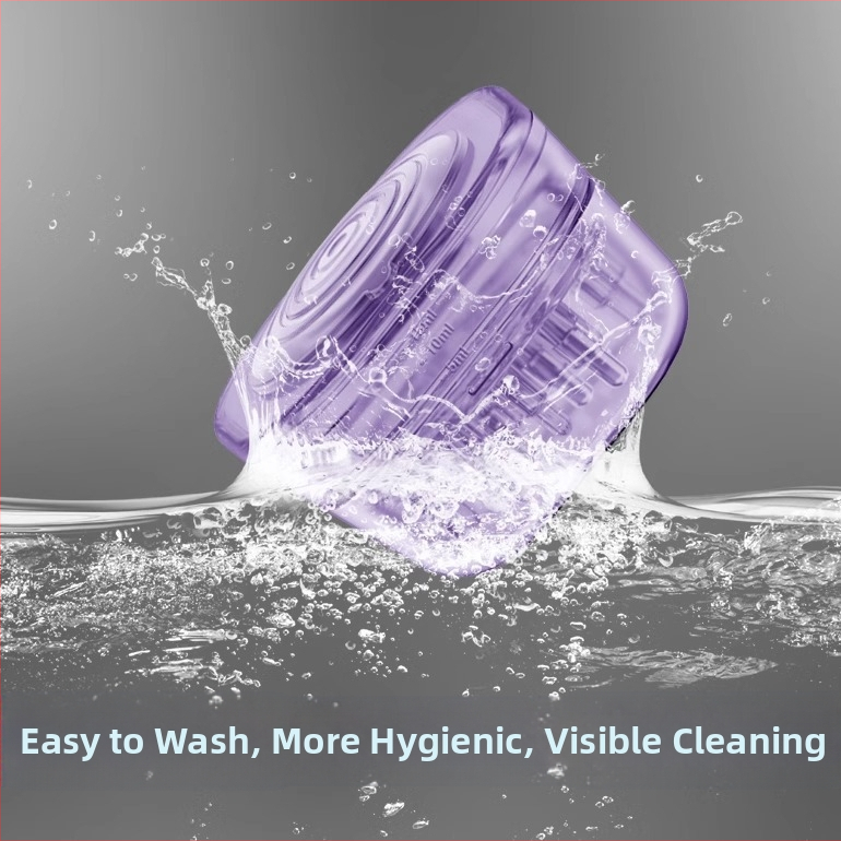 Smooth Hair XF-1 апликатор за лекарства при скалп със квадратен прозрачен водещ гребен – 38 г, контрол на омазняването, успокояване на скалпа, масажна глава с есенция за растеж на косата