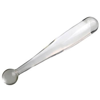 Stiklinis sekso žaislas beisbolo lazdelės formos, analinis kištukas ir stikliniai karoliukai; Medžiaga: stiklas; Kilmės šalis: Pekinas; Prekės ženklas: Pleasing youth; Auditorija: Suaugusieji