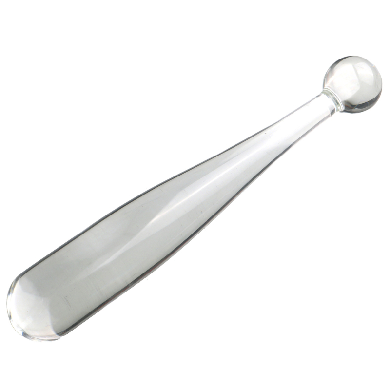 Stiklinis sekso žaislas beisbolo lazdelės formos, analinis kištukas ir stikliniai karoliukai; Medžiaga: stiklas; Kilmės šalis: Pekinas; Prekės ženklas: Pleasing youth; Auditorija: Suaugusieji