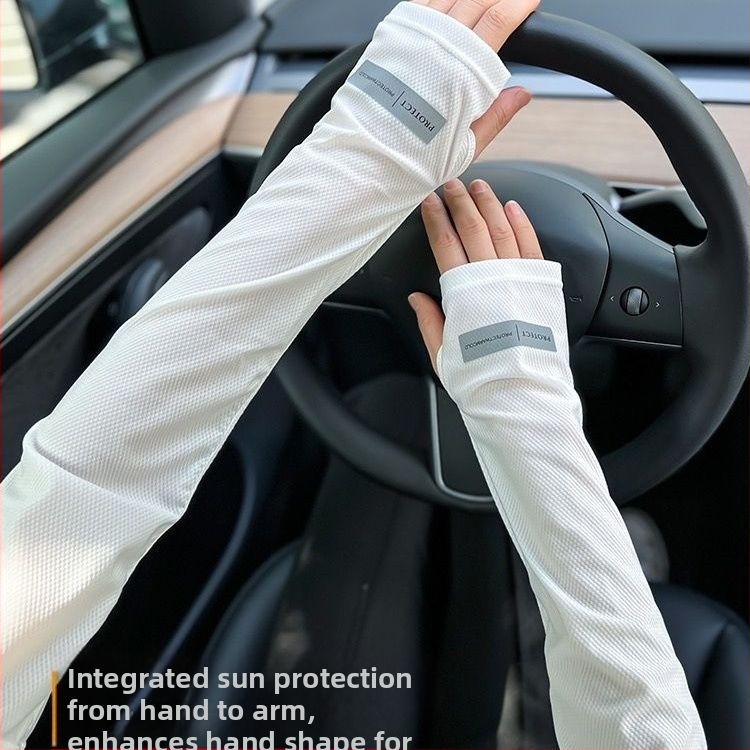 Колоездачни ръкави със слънцезащита и охлаждане, полиестер, съдържание 81–95%, минималистичен стил, Пролет 2024