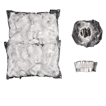 Vienkartinės vandeniui atsparios ausų apsaugos priemonės voniai ir plaukų dažymui