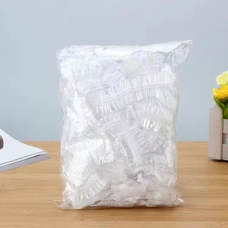 Vienkartinės vandeniui atsparios ausų apsaugos priemonės voniai ir plaukų dažymui