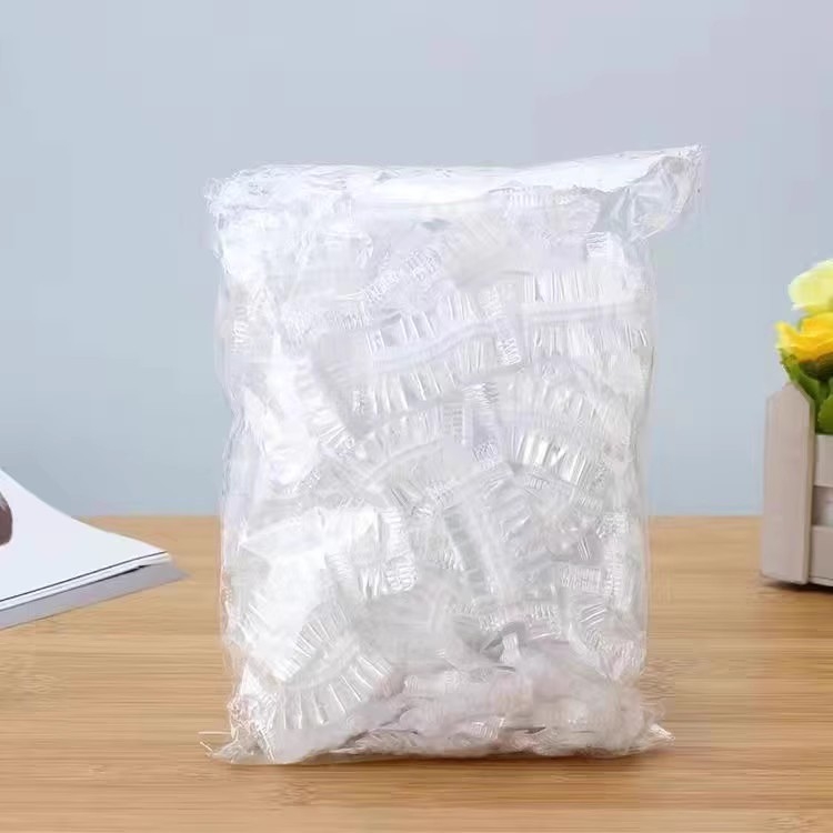 Vienkartinės vandeniui atsparios ausų apsaugos priemonės voniai ir plaukų dažymui