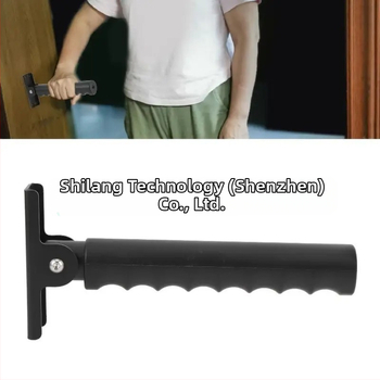 Дверна въртяща се помощна дръжка за възрастни – алуминиева сплав + въглеродна стомана, модел SL-017, марка Siilang, персонализация налична, опаковка 25 бр.