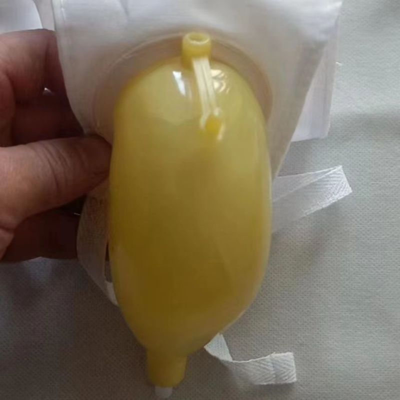 Shengbang силиконов уринен колектор и торба за урина за възрастни с инконтиненция — силикон/пластмаса, 60 бр. в опаковка