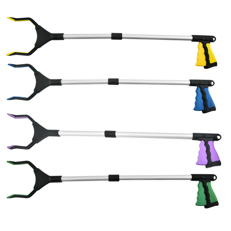 Κλιπ υγιεινής, πτυσσόμενο εργαλείο συλλογής απορριμμάτων, κράμα αλουμινίου + ABS + νάιλον + ίνες PP, πλαστική λαβή