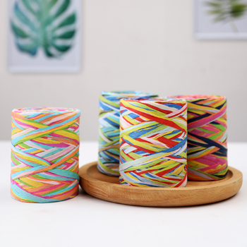 Rafija aukla ruļļā, 6 pavedienu, DIY darbiem — Zīmols: Initial hemp; Piemērots DIY projektiem