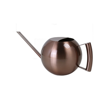 E-PALACE Κανάτα ποτίσματος από ανοξείδωτο ατσάλι για κήπο – σφαιρικός σχεδιασμός με μακρύ στόμιο, σκανδιναβικό ρετρό στυλ