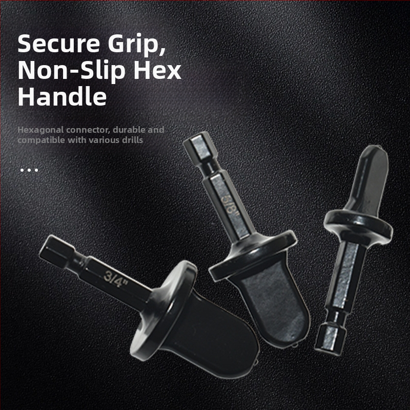 Комплект разширител за медни тръби с ръчна бормашина и разширител, имперски размери, за хладилници и климатизация, карбонова стомана