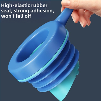 Уплътнителна шайба за фланец на тоалетна с обратен клапан – против обратен поток и миризми, дебел гумен пръстен, Makin