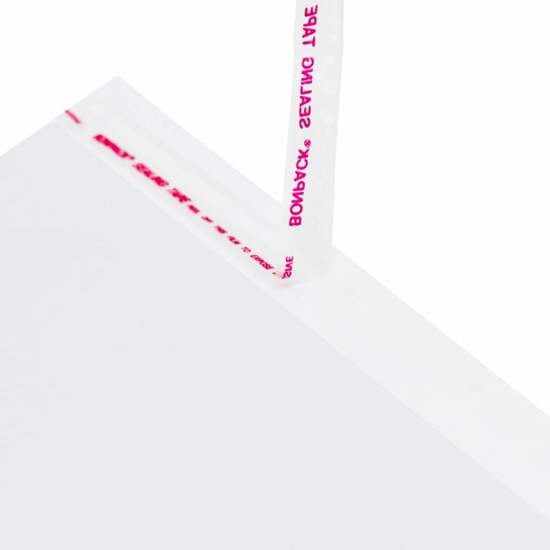 Savarankiškai lipanti OPP pakuotė drabužiams laikyti, skaidri, dulkių apsauga