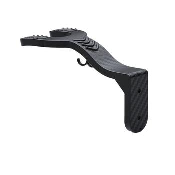 Стенно монтиращ рафт за каски с безпробивно окачване (мотоциклетни каски; обща съвместимост)