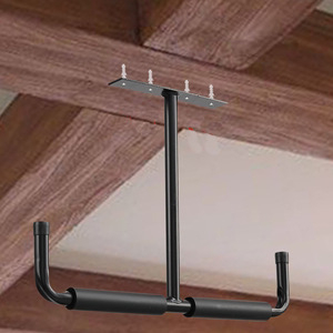 Τοίχο-μονταριστό διπλό γάντζο από ανοξείδωτο ατσάλι, μοντέρνος μινιμαλιστικός σχεδιασμός, φόρτωση άνω των 30 κιλών