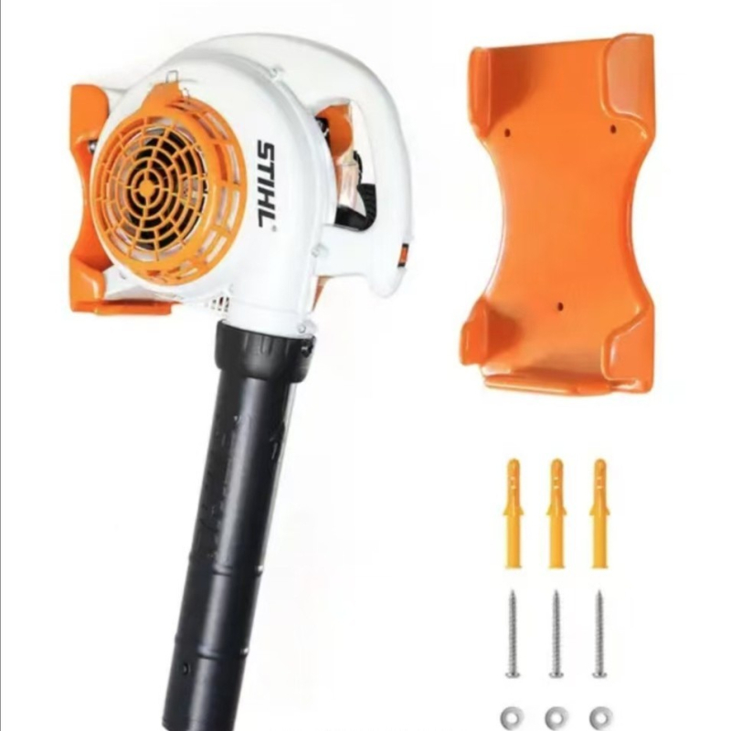 Fűkasza tartó HTD-1555, fémből, Hongtaida hardware, falra szerelhető kerti szerszágtartó