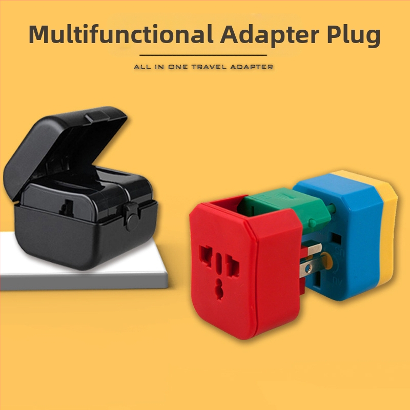 Мултифункционален адаптер за щепсел – 3C сертифициран, напрежение 50–440V, за пътуване
