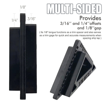 Инструмент за показване на обшивката на врати и прозорци — пластмасов