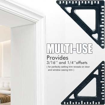 Инструмент за показване на обшивката на врати и прозорци — пластмасов
