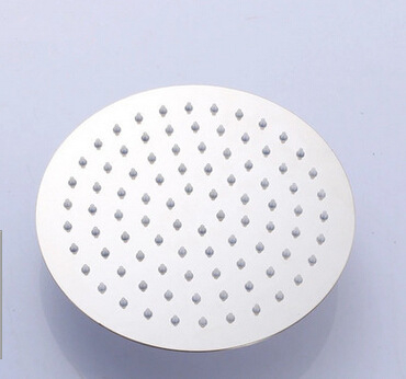 Nerūdijančio plieno dušo komplektas su lietaus funkcija, spiralinis montavimas, modelis kvadratas + apskritimas