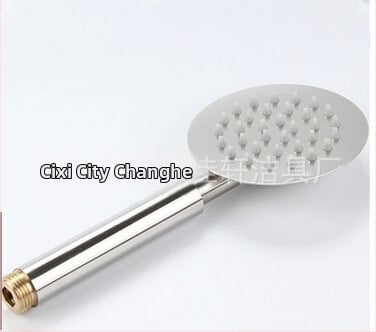 Nerūdijančio plieno dušo komplektas su lietaus funkcija, spiralinis montavimas, modelis kvadratas + apskritimas