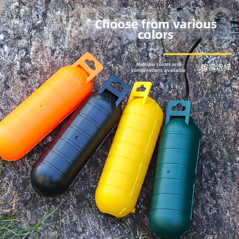 Външна водоустойчива кутия за кабелни съединители с един вход и един изход, пластмасова, висока якост