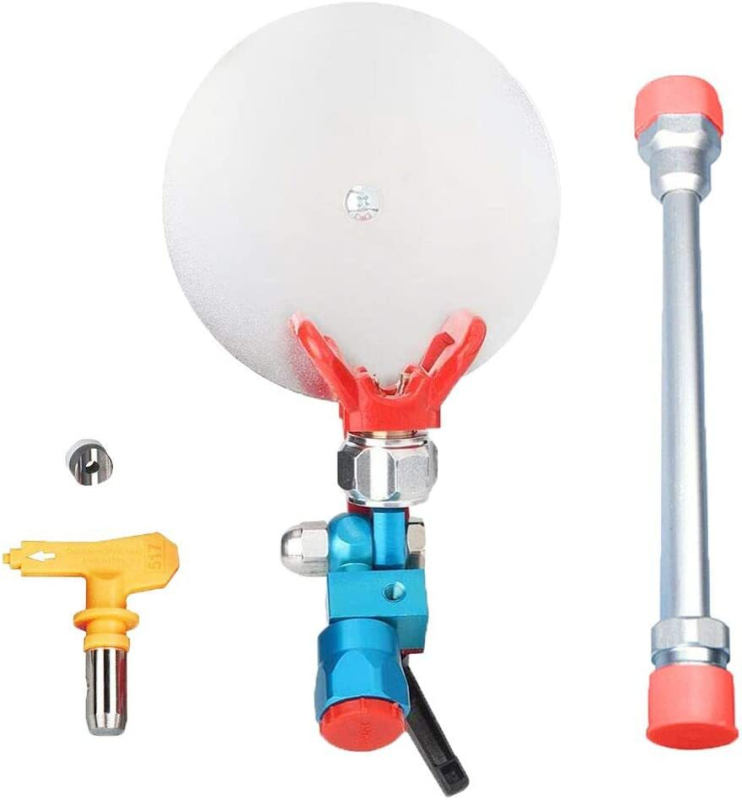 Aukšto slėgio beoro purškimo įrenginio baflių diskas – universalių purkštuko priedų rinkinys