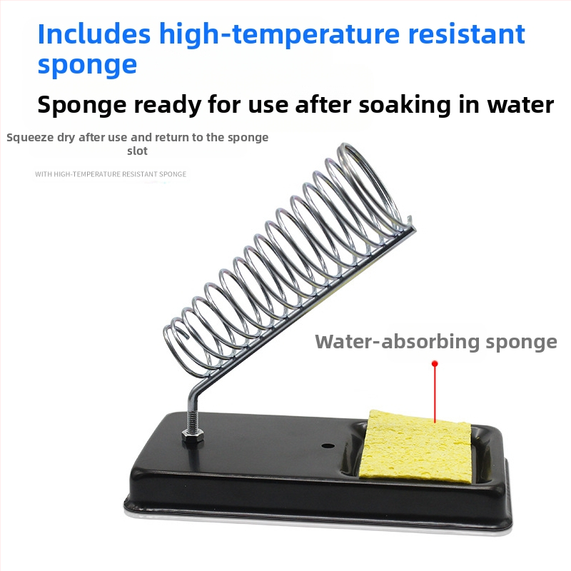 Litavimo stovas, visometalinė konstrukcija, su V formos rėmu, daugiafunkcinis, kempinės laikiklis