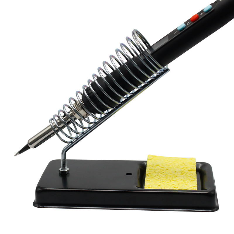 Litavimo stovas, visometalinė konstrukcija, su V formos rėmu, daugiafunkcinis, kempinės laikiklis