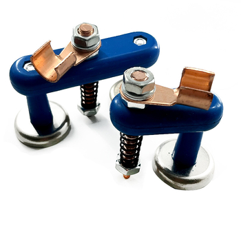 Βοηθητικό εργαλείο συγκόλλησης: ισχυρός μαγνήτης γείωσης με σταθερό σιδερένιο άκρο