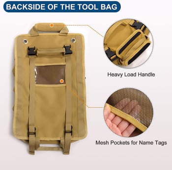 Чанта за инструменти за електротехници и хардуер, стил рол кит, Toolkit серия