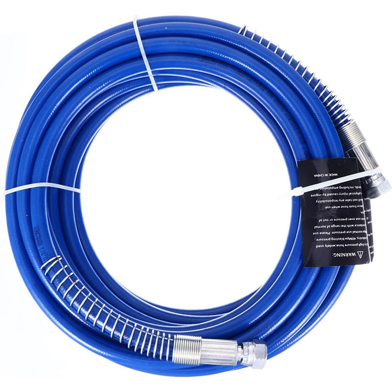 Aukšto slėgio vamzdelis oro be purkštuvų įrangai, pluošto vamzdelis su plieno siūlų armavimu, sprogimo atsparus, purškimo priedams